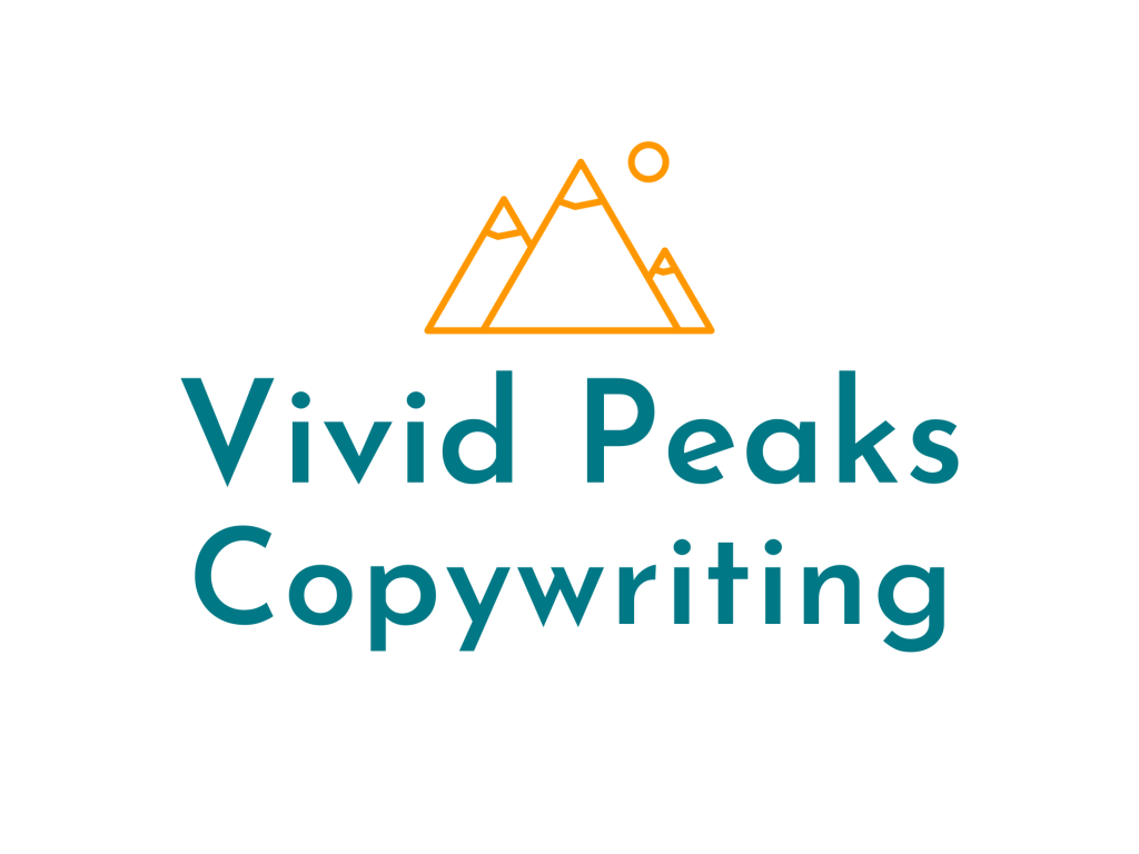Vivid Peaks Copywriting Logo