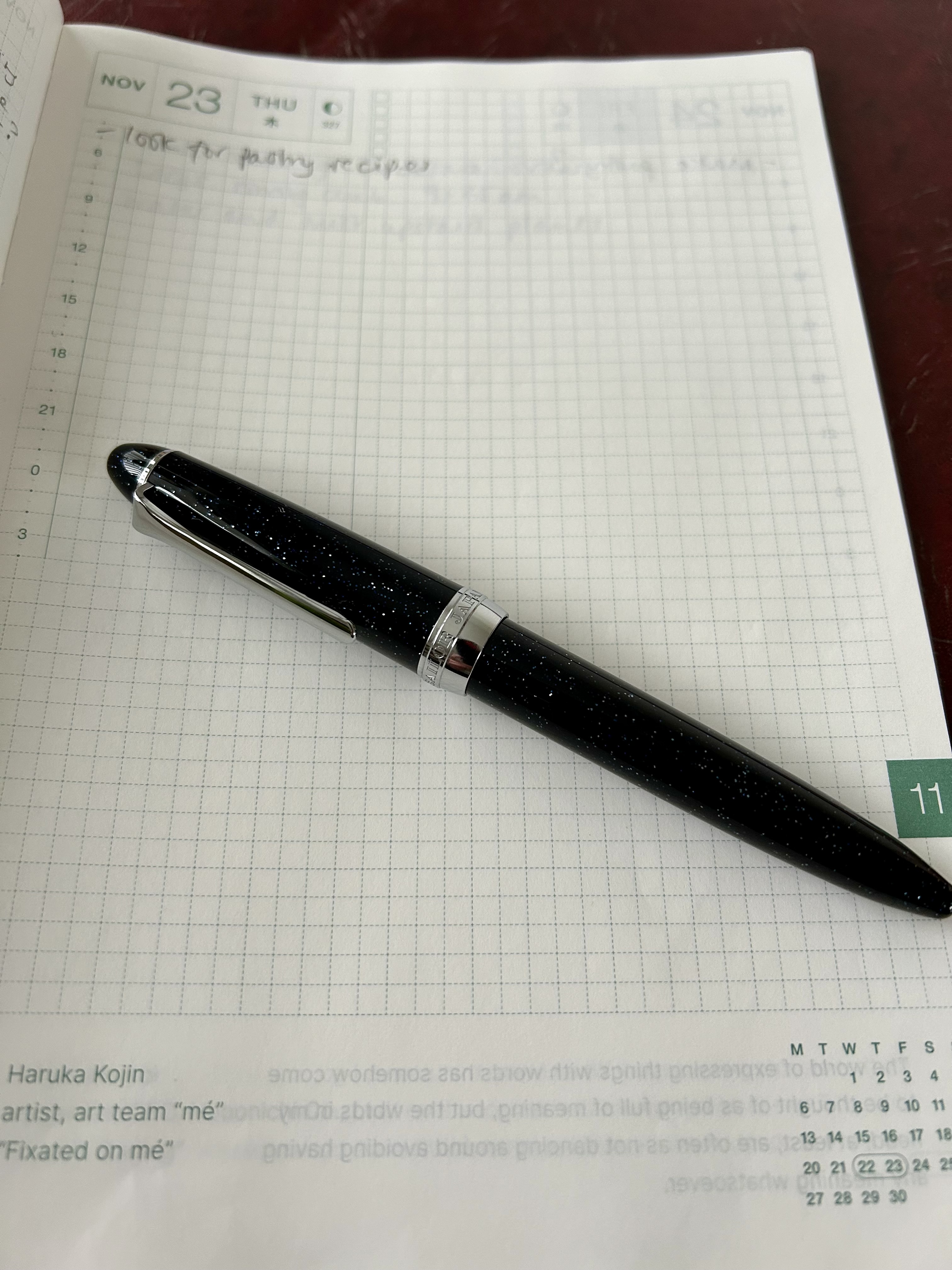 Image of Sailor fountain pen.